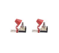 NeaxgeandX 2 set of Mrbf Terminal Fuse Block Compact Marine Rated Battery Fuse for Boat 200A, 6.2 x 2 x 4.5 cm