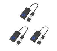 NeaxgeandX 3 set of 2 in 1 Mouse Movement Jiggler Drive-free Mover Controller Automatic Anti-sleep Awake Simulator Switch Computer Awakening ON/OFF