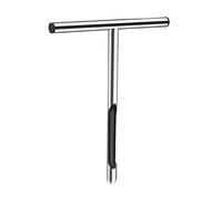 NeaxgeandX Soil Sampler Probe 12in Soil Sampler T-Shaped Soil Care for Golf Pasture, Style 1