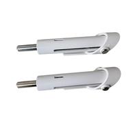 NeaxgeandX Weight Stack Pin 15 cm Selector Lock Pin Weight Plate Rack Weight Loading Pin White 2 Pieces, 7.8mm