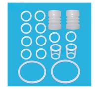 Neaxoyra 16PCS ，Silicon Elastic Seals， Compatible For BQL ，Soft Serve Ice Cream Machine Spare Parts Ice Cream Machine Spare Parts Replacement