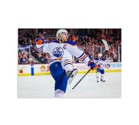 NeBaln Connor McDavid Celebration Poster Canvas Painting Wall Art Decorative Picture Prints Modern Decor 12x18inch(30x45cm)