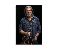 NeBaln Jeff Bridges Cool Poster Print Photo Art Painting Canvas Home Decorative Bedroom Modern Decors 16x24inch(40x60cm)