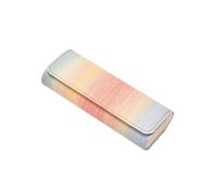 NEBE Sunglasses Case Glasses Case Gradient Color Portable Rainbow Sunglasses and Storage Bag Sunglass Organizer(A)