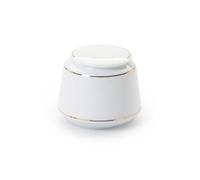 NEBE Tea Tin Canister Ceramic Loose Tea Storage Container Jar Household Portable Small Sealed Set Single(B)