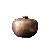 NEBE Tea Tin Canister Retro Old Tea Cans Sealed Storage Small Portable Pottery Packaging Chinese