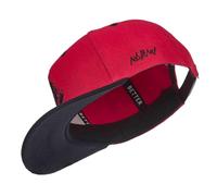 Nebelkind Snapback Cap Men Women Lucifer Red, OneSize, Basecap Cap, Size Adjustable, Unisex, Trendy, Streetwear Style, Baseball Cap with Straight Peak, Retro