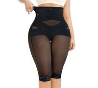 Nebility Body Shaper for Women Tummy Control Shapewear Leggings Seamless Butt Lifter Panties High Waist Trainer Thigh Slimmer, Black, XXL