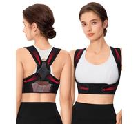 Nebility Posture Corrector for Women Adjustable Upper Back Brace Back Straightener Support for Spinal Neck Shoulder Hunchback Posture Corrector Pain Relief