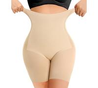 Nebility Shapewear for Women Tummy Control Knickers High Waisted Body Shaper Pants Seamless Shaping Shorts (Beige, 3XL)