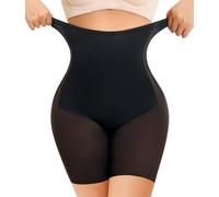 Nebility Shapewear for Women Tummy Control Knickers High Waisted Body Shaper Pants Seamless Shaping Shorts (UK, Alpha, XL, Regular, Regular, Black)
