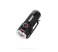 NEBO 1000-Lumen Pocket Sized Flashlight: 4 Light Modes Plus Turbo Mode; Water and Impact Resistant; Power Memory Recall; Rechargeable Battery and MagDock Cable Included - 6878