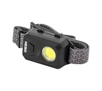 NEBO 150 Lumen LED Headlamp & Head Torch - 3 Modes, Water Resistant | Compact 150-lumen headlamp & head torch with 3 modes, adjustable strap; batteries included - camping & DIY