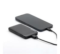 NEBO 5K Powerbank - 5,000mAh Portable Charger with Dual USB-A & USB-C PD Fast Charging, Durable Aluminium Body, LED Charge Indicator - Compact Power for Phones, Tablets & More