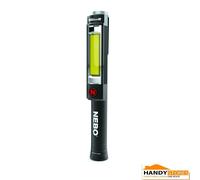 Nebo Big Larry 2-COB 500 Lumen Worklight with Red Emergency Signal Mode-Black