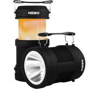 NEBO Big Poppy - 300 Lumen Portable Torch Lantern - 4 Light Modes, Up To 15 Hou