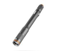 NEBO Columbo Flex 150 Pen Torch - Pocket LED Inspection Torch & Pen Light - Small Rechargeable Flashlight with 3 Light Modes & 4x Adjustable Zoom