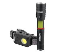 NEBO Combo Pack - Tac Slyde Torch & 150 Lumen Head Torch Headlamp