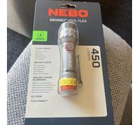 Nebo DAVINCI 450L Flex 450 Lumen Flashlight Waterproof rechargeable Torch (UK) [EEK: A++]