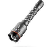 NEBO Davinci 5000 Flashlight & Portable Charger | 5000 Lumens, 4 Light Modes, Rechargeable, Waterproof Handheld Flashlight for Camping & Hunting, USB Power Bank, 4X Zoom, Includes Charging Cable