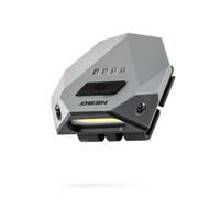 NEBO Einstein 100 Lumen Cap Rechargeable Head Torch - Headlamp & Pocket Light - Camping & Hiking Accessories - Outdoor Running & Sports - Water Resistant - with Green Night Vision LED