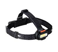 NEBO Einstein 1500 Flex Head Torch - Rechargeable Headlamp with 5 Light Modes - Camping & Hiking Accessories - Headlight for Outdoor Running & Sports