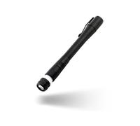 NEBO Inspector 500+ Pen Light - 500 Lumen LED Rechargeable Pocket Size Pen Flashlight with Steel Pocket Clip - USB Charging Cable, IPX7 Waterproof, and Magnetic Base, Black
