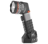 NEBO LUXTREME SL50 Spotlight | 450 Lumens, Very Bright 1/2 Mile Beam, Waterproof, 40 Hours Run Time or Nonstop Use with 12V Adapter, Rechargeable LED Flashlight, Magnetic Base, Includes Charge Cable