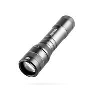 NEBO Newton 500 Lumens | Black LED Waterproof Flashlight | AA Battery Powered with Magnetic Base