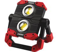 NEBO OMNI 2K Work Light: 2000 Lumen OMNI-Directional Portable Work light Flashlight Features a USB power bank