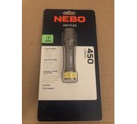 NEBO 450 Flex Flashlight - Torch for Camping, Hiking - Survival Equipment - Rechargeable, 450 Lumens