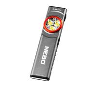NEBO Slim+ Mini USB C Rechargeable Torch - LED Portable Mini Flash Light With Ultra Slim Profile, Bright 250 Lumens Power & Up To 10 Hours Run Time, Waterproof Multi-Use Tool