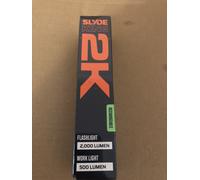 NEBO Slyde King 2K Rechargeable LED 2000 Lumen Flash & Work Light+ Magnetic Base
