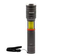 NEBO Tac Slyde Torch - 300 Lumen Flashlight with 12x Adjustable Zoom, 5 Light Modes & COB Lantern