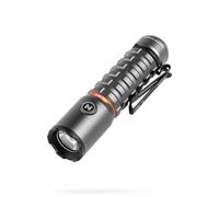 NEBO Torchy 2K 2,000 Lumen LED USB Rechargeable Torch - Up To 30 Hours Charge Camping & Work With 5 Light Modes, Removal Steel Belt/ Pocket Clip, Mag Dock USB Charger, Water Resistant