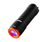 NEBO Torchy UV - UV Black Light Inspection Torch - Compact, Mini Battery Powered Portable Hand Torch with Ultra Violet Light for Manual Work & Close Inspection