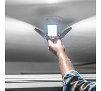 Nebo Work Light 3 Panels Integrated LED Adjustable Garages Basements 6000lm