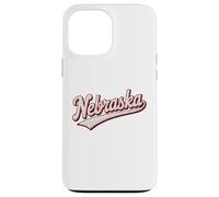 Nebraska Chenille Script State Pride Design Case for iPhone 13 Pro Max