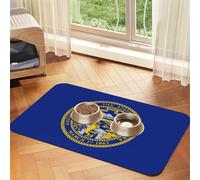Nebraska Flag Printing Pet Absorbent Tablecloth, Special Pad For Pet Bowls, Rollable For Storage, Ideal For Pet Bowls