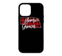 Nebraska Home Grown Red Plaid Buffalo NE State Love Case for iPhone 12 mini