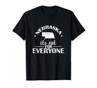 Nebraska Not for Everyone Rough Charm T-Shirt