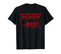Nebraska On Saturdays We Wear Red Value Graphic T-Shirt