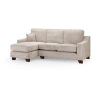 Nebraska Right Hand Corner Sofa Beige Fullback