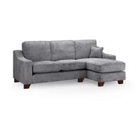 Nebraska Right Hand Corner Sofa Grey Fullback