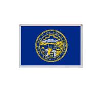 Nebraska - USA State Flag - United States of America - Jumbo Fridge Magnet