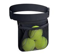Nebudo Tennis Ball Band Holder Pickleball Tennis Balls Pickleballs Holding Accessory for Women Skirt Men Waist Hip Bags Accessories Pouch Sack Pickle Ball Bag Carrier Gadgets Gear Band Travel Pocket