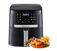 Nebula 7L Single Black LED Digital Touch 1800W Air Fryer | Roast, Bake, Reheat