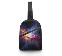 Nebula And Galaxy in The Universe Sling Bag Cross Body Bag Waist Pack