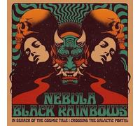 NEBULA / BLACK RAINBOWS - IN SEARCH OF THE COSMIC TALE: CROSSING THE GALACTIC PORTAL (TRANSP YELLOW W/ RED INNER & BLACK SPLATTER VINYL) [VINYL]