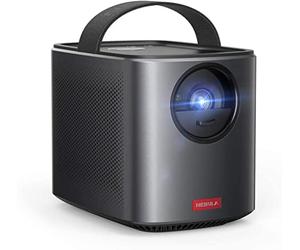 NEBULA by Anker Mars II Pro - Mini Portable Projector, 500 ANSI Lumen, Black, 720p Image Quality, 40-100 Inch Display, Ideal for Home Entertainment and Movies